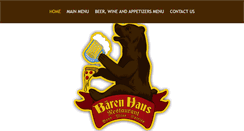 Desktop Screenshot of barenhaus.com